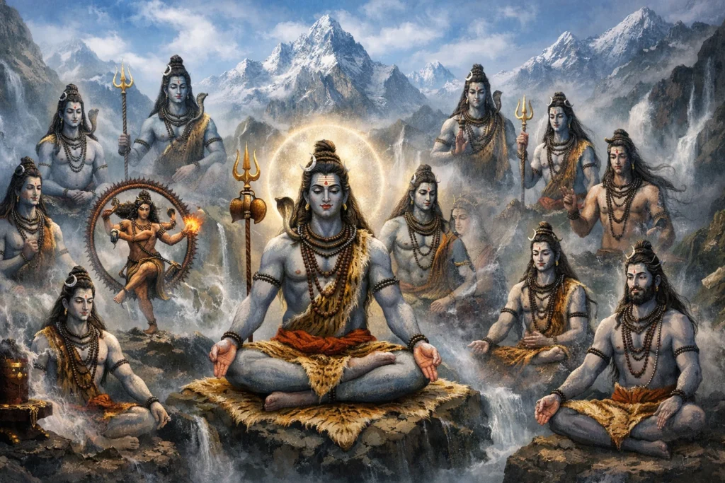 11 Rudras: 11 Forms of Lord Shiva Divine Shiva Wallpaper