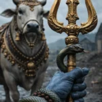Download HD Divine Trishul with Nandi