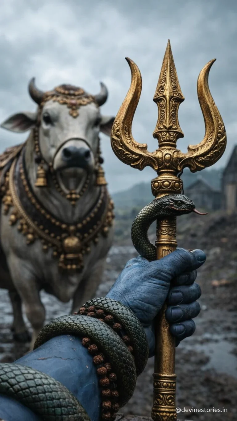 Download HD Divine Trishul with Nandi