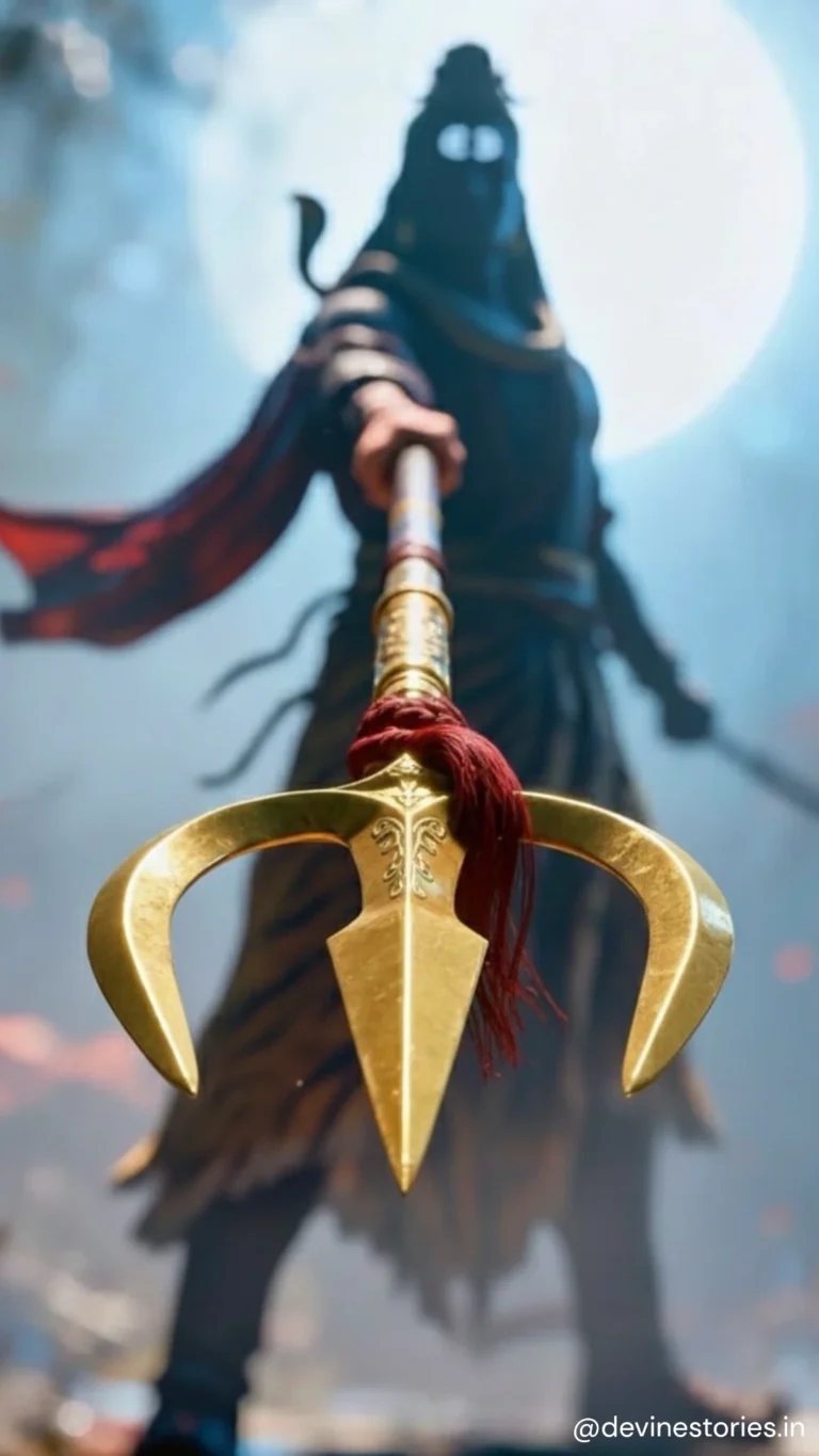 Download free 4k Divine Lord Shiva Trishul Wallpaper