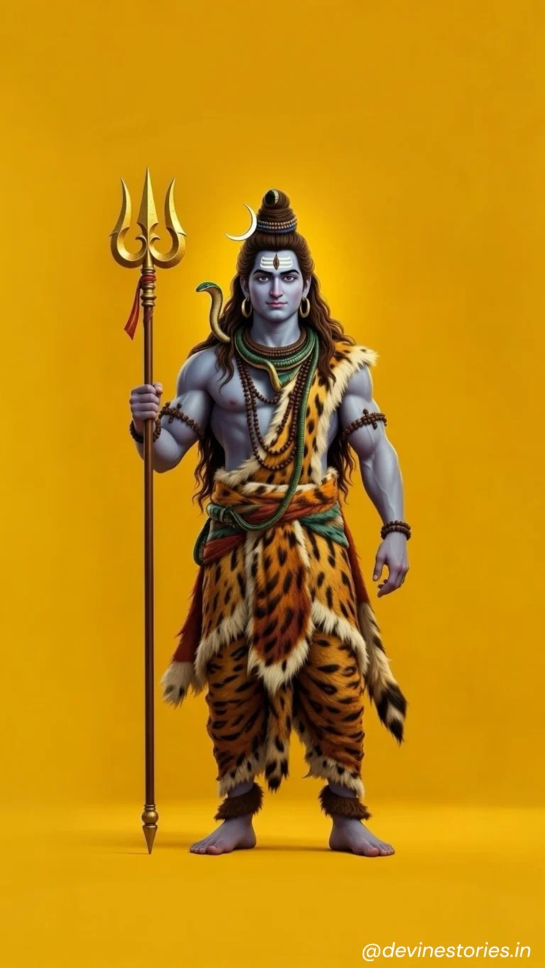 Download Lord Shiva 4K Wallpaper – Mahadev Trishul HD Background