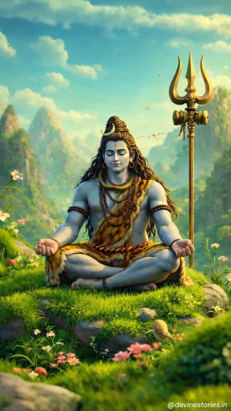 Download Lord Shiva Meditation 4K HD Wallpaper | Mahadev HD Image