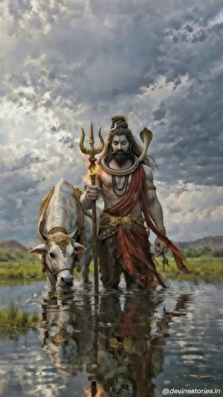 Download 4K Lord Shiva Wallpaper with Nandi | Mahadev HD Divine Image
