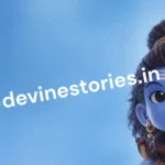 Cute baby Lord Shiva smiling with moon on head and snake around neck, blue background HD wallpaper