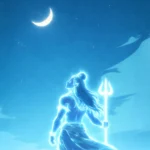 Download Lord Shiva Glowing Wallpaper 4K | Mahadev Moonlight Divine HD Background
