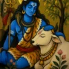 Download Lord Shiva with Nandi HD Wallpaper | Mahadev 4K Mobile Background