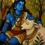 Download Lord Shiva with Nandi HD Wallpaper | Mahadev 4K Mobile Background