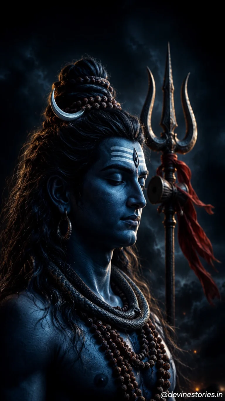 Download Lord Shiva Meditation HD Wallpaper – Divine Mahadev 4K Mobile Wallpaper