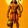Download Powerful Lord Hanuman HD Wallpaper 4K for Mobile