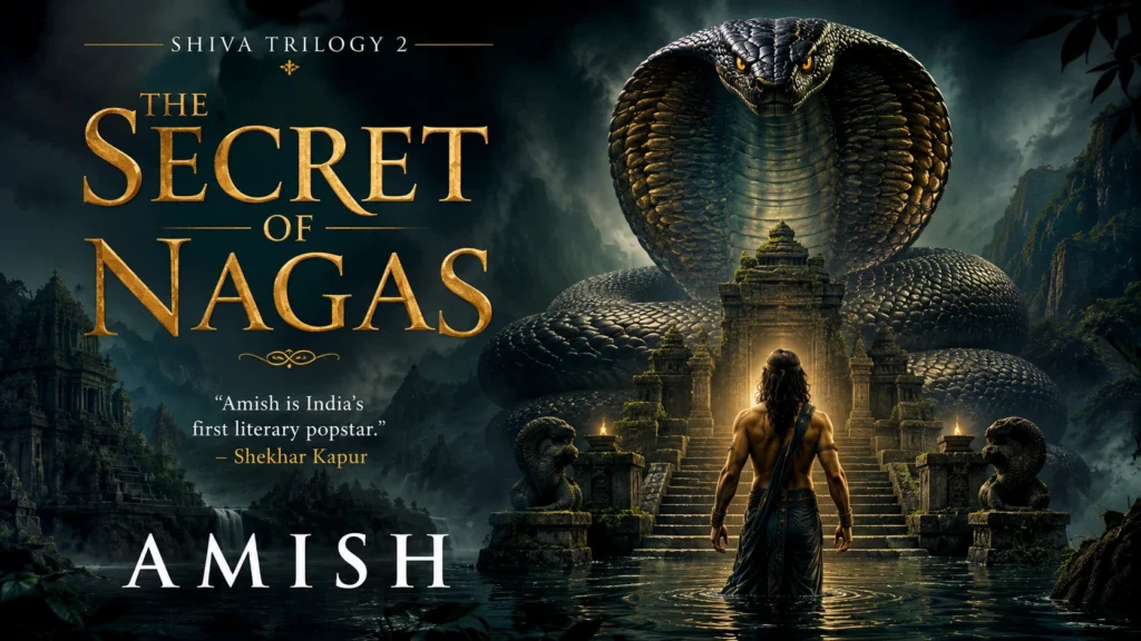 The secret of nagas by amish tripathi book cover