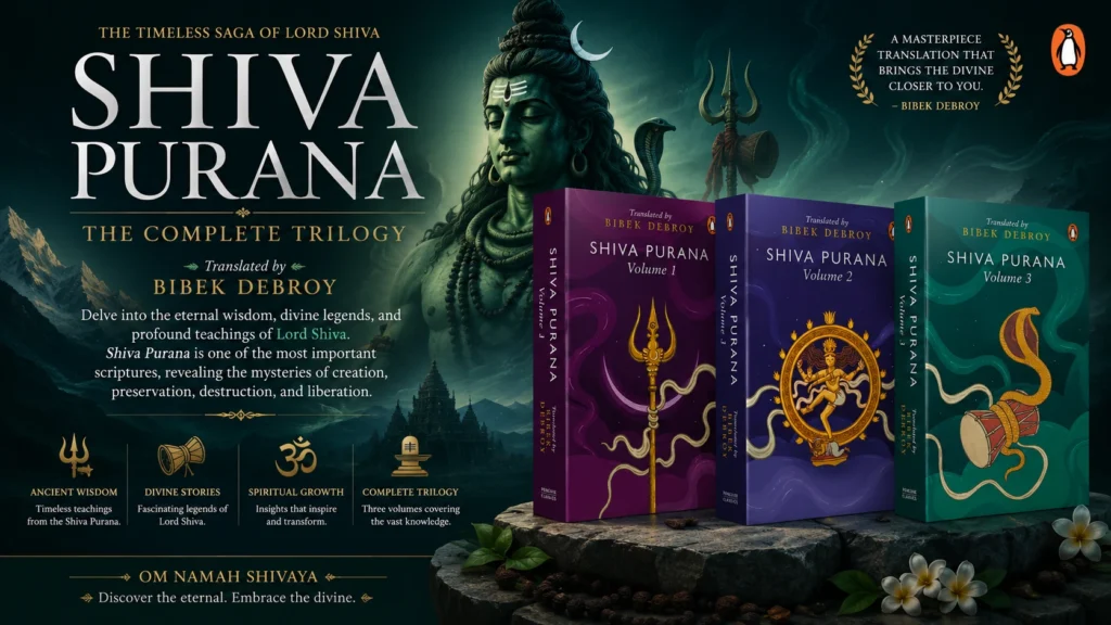 Shiva Purana by Bebik debroy book cover