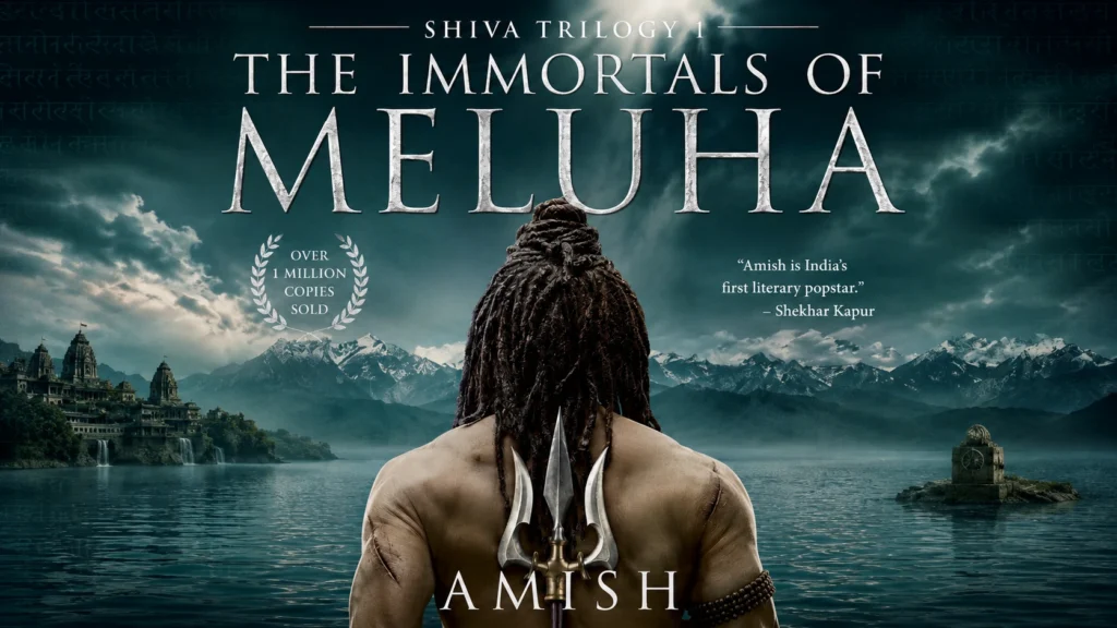 The immortals of Meluha by Amish Tripathi book cover
