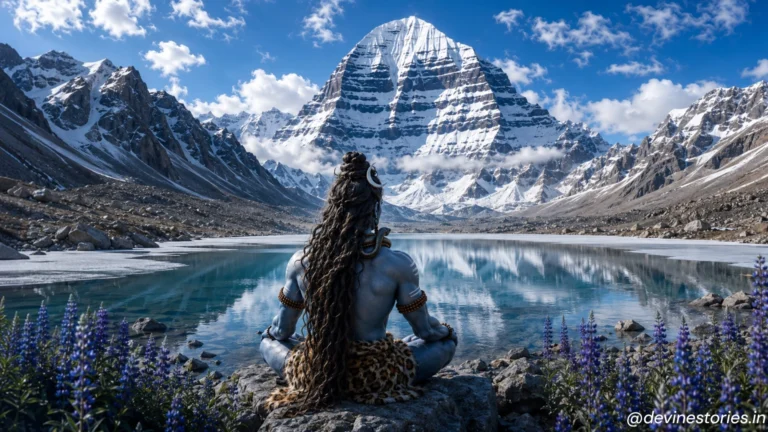 Download Lord Shiva at Mount Kailash 4K HD Wallpaper for Desktop & Mobile