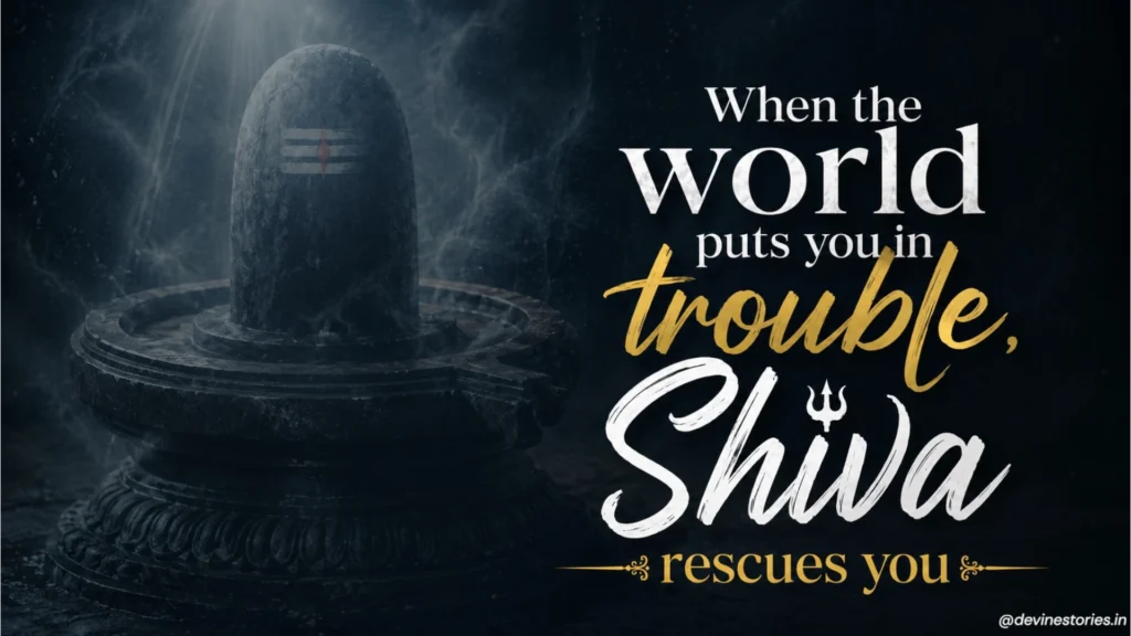 Lord Shiva motivational wallpaper with Shiva rescues you inspirational quote