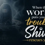 Download Lord Shiva Motivational Wallpaper – When the World Puts You in Trouble