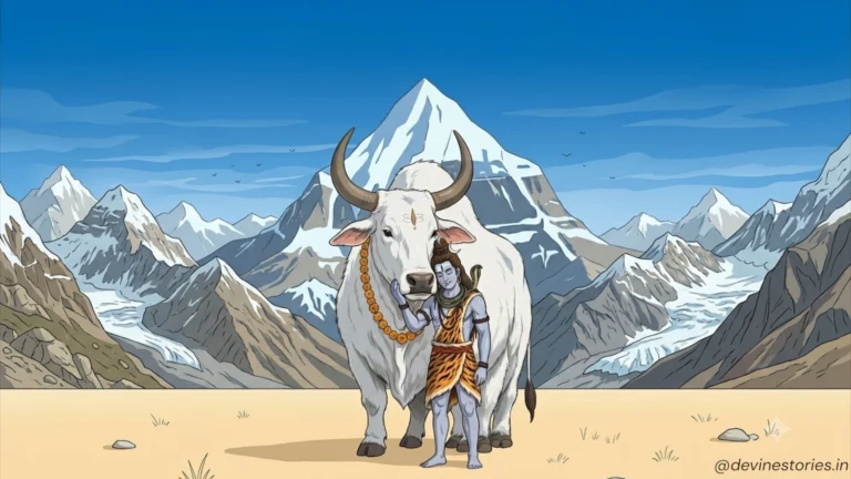 Download Lord Shiva with Nandi Bull HD Mobile Wallpaper